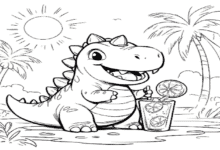 Dinosaur Coloring Pages