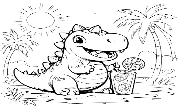 Dinosaur Coloring Pages