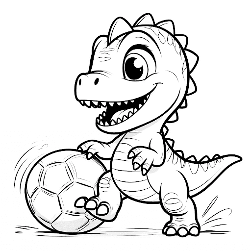Dinosaur Coloring Pages